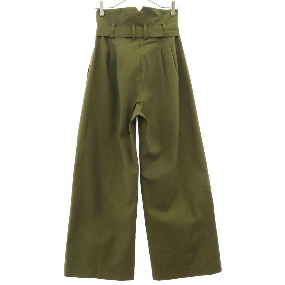 SOLOV high waist Wide pants 1 khaki Women Used