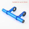 20Cm Detachable Bicycle Handlebar Extended Bracket Bike Headlight Mount Bar Computer Holder Lamp Support Rack