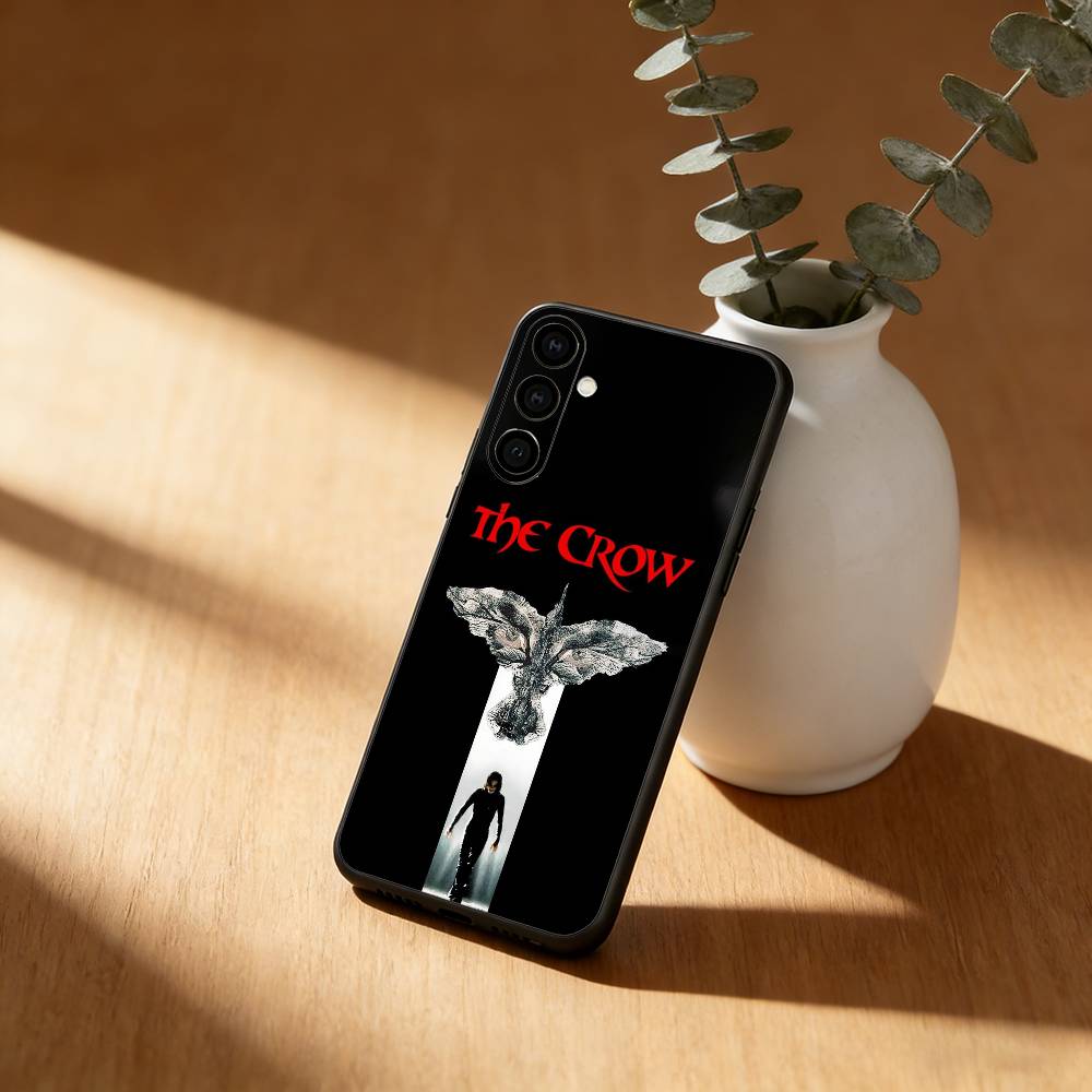 Thriller T-THE-C-CROWS Phone Case For Samsung Galaxy A20,21s,22,31,32,52,53,72,73,80,91 Soft Black Shell