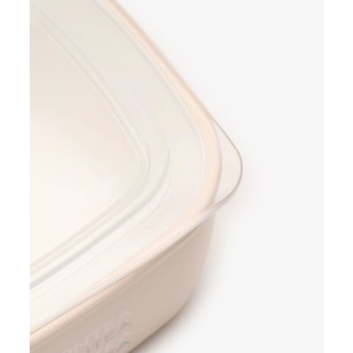 Afternoon Tea LIVING JJ22 Yamanaka Lacquer Logo Works Antibacterial Storage Container, Small, Pink