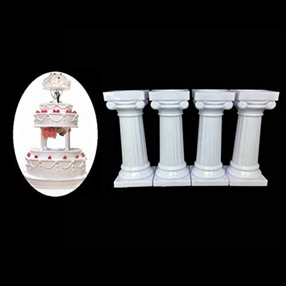 Birthday Support Rod Display Multilayer Roman Column Cakes Separator Tiered Stands Cake Decoration