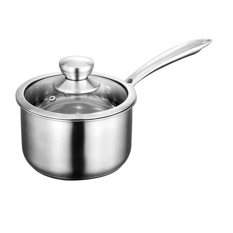 ZISIZ 20cm 304 Stainless Steel Baby Food & Milk Pot