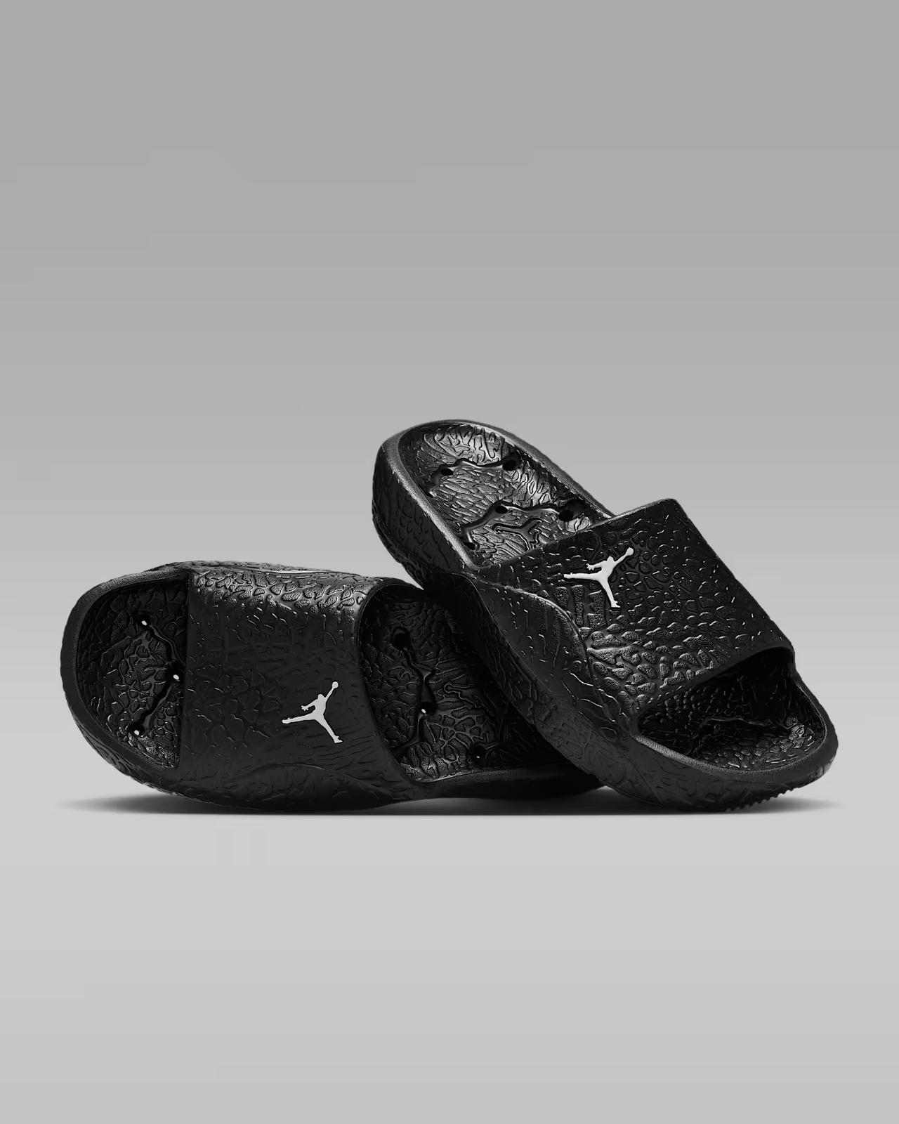 HQ2163-001  Nike Jordan Franchise Шлепанцы Черный Белый (Мужской) 11