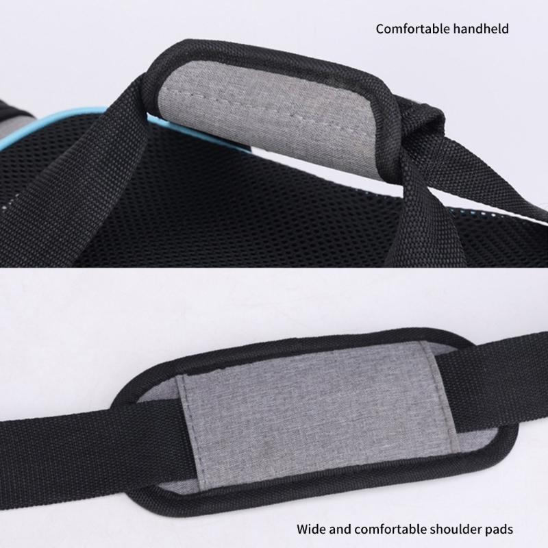 Expandable Cats Carriers Bag with Breathable Mesh Adjust Shoulder Strap Travel Case for Pet Dog Ventilation Suitcases