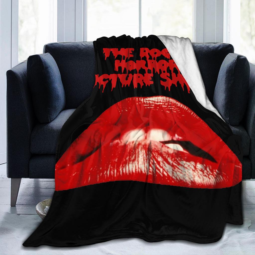 The Rockys Horror Picture Show Blanket Flannel Autumn/Winter Multi-function Thin Throw Blankets for Bedding Couch Rug Piece