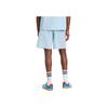 Adidas Originals Logo Elastic Waist Mid-Rise Pocket Casual Shorts Men Shorts Sky-Blue JD2462