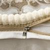 European-Style Sofa Pillow Case Luxury Living Room Pillows Bedside Backrest Embroidery Pillow Cover Large Pillow Removable