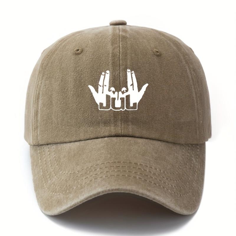 Unisex Printed Hands Baseball Cap Curved Brim Hat Trucker Baseball Cap Outdoor Vacation Travel Peaked Cap