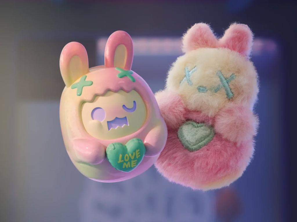 În stoc Căutare Unicorn ShinWoo Serie de Stickere Love Cutie Misterioasă Mini Urs Fantomă Accesorii Trendy Jucării Cadouri