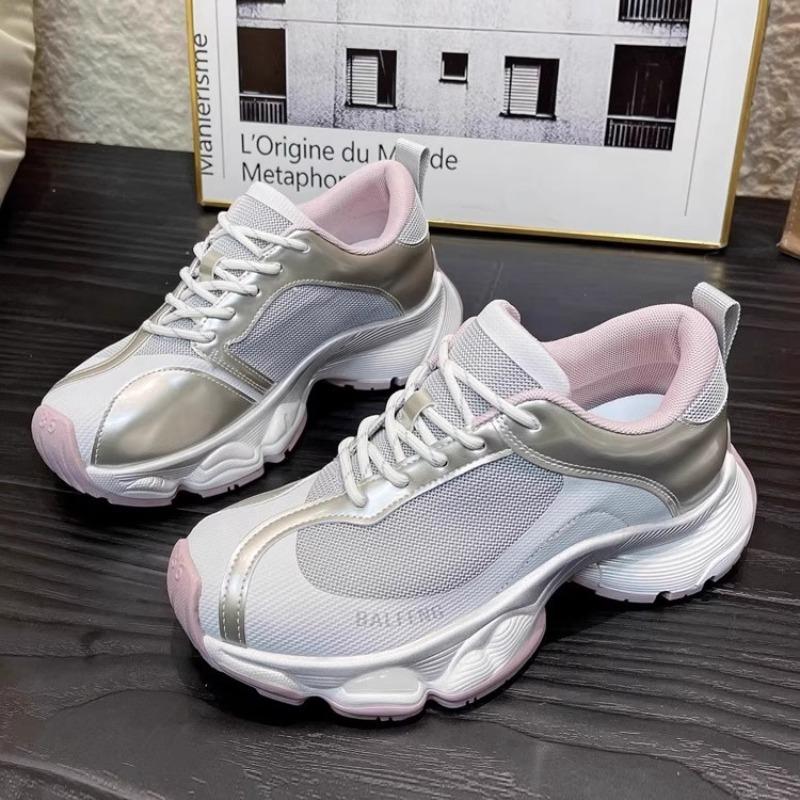 Mesh Breathable Thick-soled Dad Shoes Women's Summer New Versatile Height Increase Comfortable Leisure Sports Trend