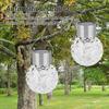 Solar Ball Garden Hang Outdoor Landscape Color Change LED Lamp Walkway Light