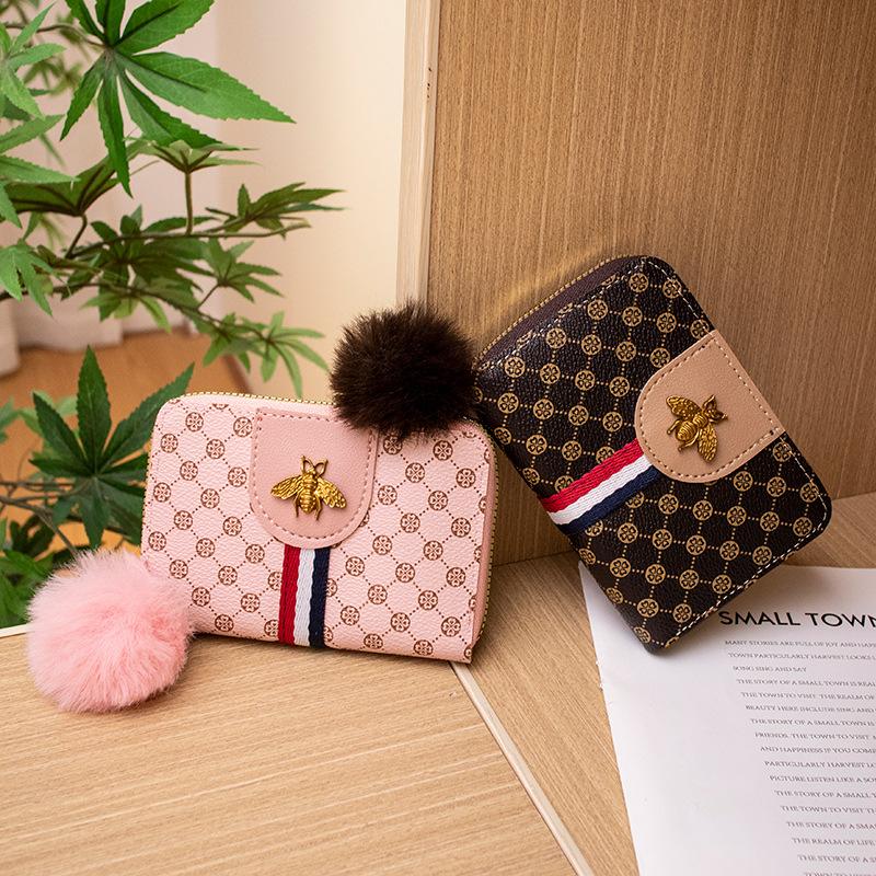 Printed Wallet Small Bag for Women Fashion Versatile Ladies Small Wallet