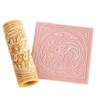 1/4Pcs Clay Roller Embossing Mold High-Precision Engraved Patterned Rolling Pin Moon Design Pottery Tool DIY Craft