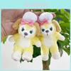 Adorable Plush Dog Chef Keychain Doll Cute Backpack Decoration For Gifts