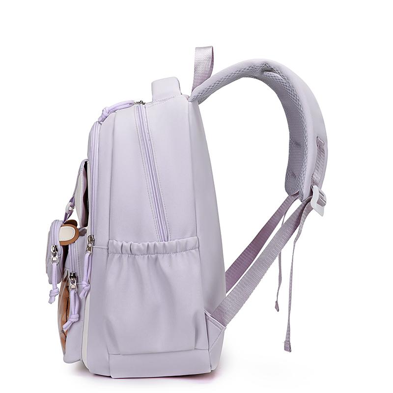 Grade 3-5-6 Student Schoolbag Women's Large Capacity Backpack Cartoon Printed Backpack