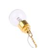 1:12 Miniaturní LED skleněné stropní svítidlo lustr nábytkové doplňky pro domeček pro panenky