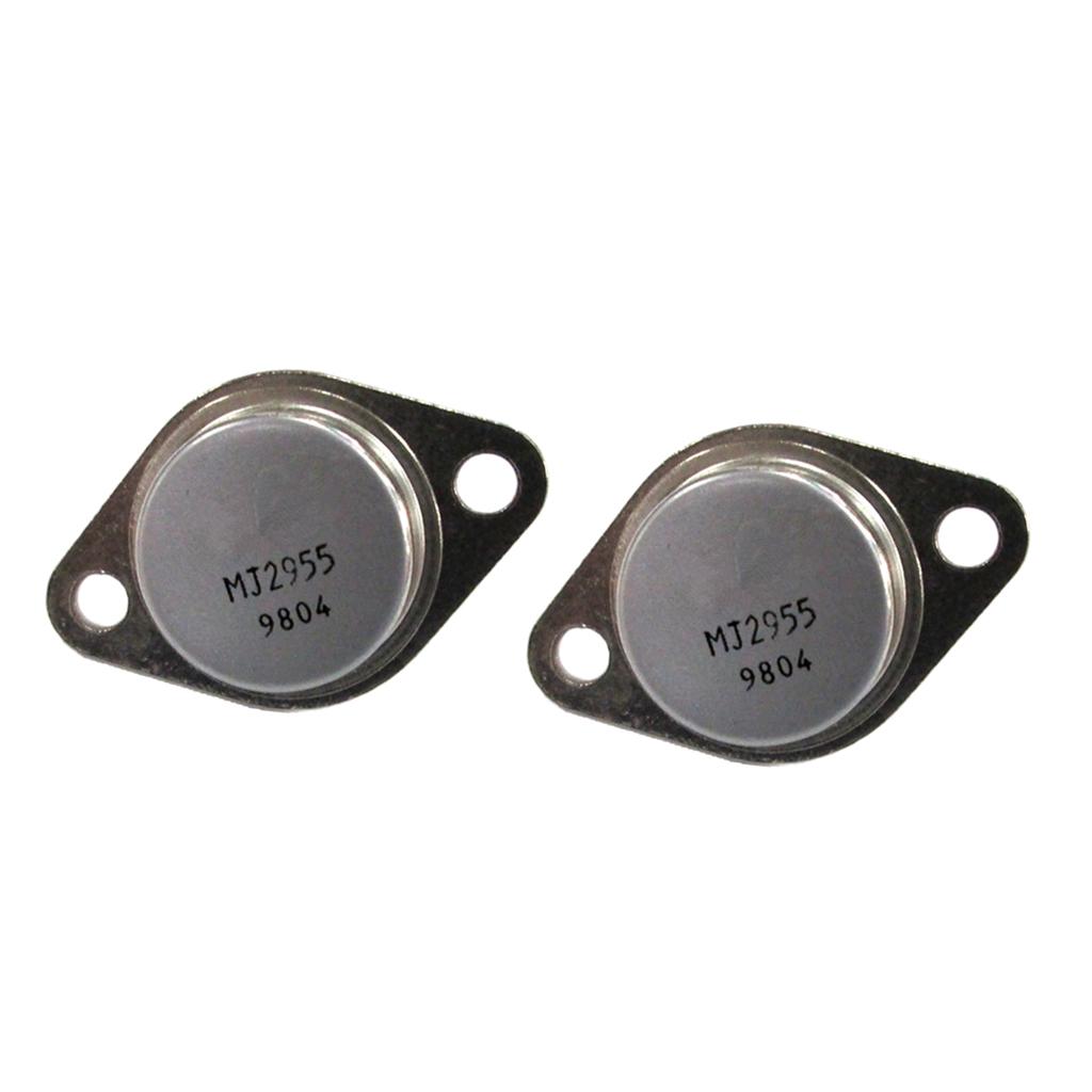 2 Pieza 2N2955 PNP Poder De Transistor De 100 V 15 A 110 W TO-3