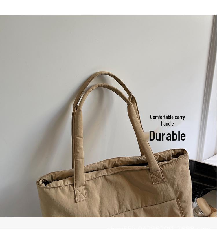 Japanese Harajuku Canvas Shoulder Bag for College Students - Women's Crossbody Tote