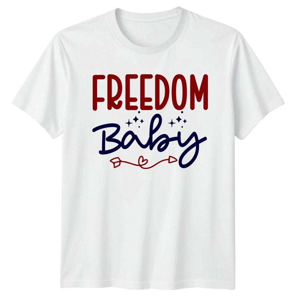 Freedom Baby Unisexs TShirt Independence Day Patriotic 4th Of July Gift For Her S