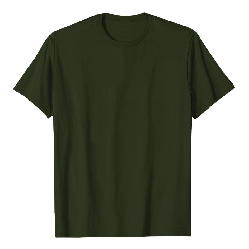 Men Solid Color Crew Neck Short Sleeve T Shirt Casual Daily Basic Top