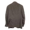 LARDINI Brown Wool Loropiana Fabric Check Vent Tailored Jacket Jacket 50 BrownUsed
