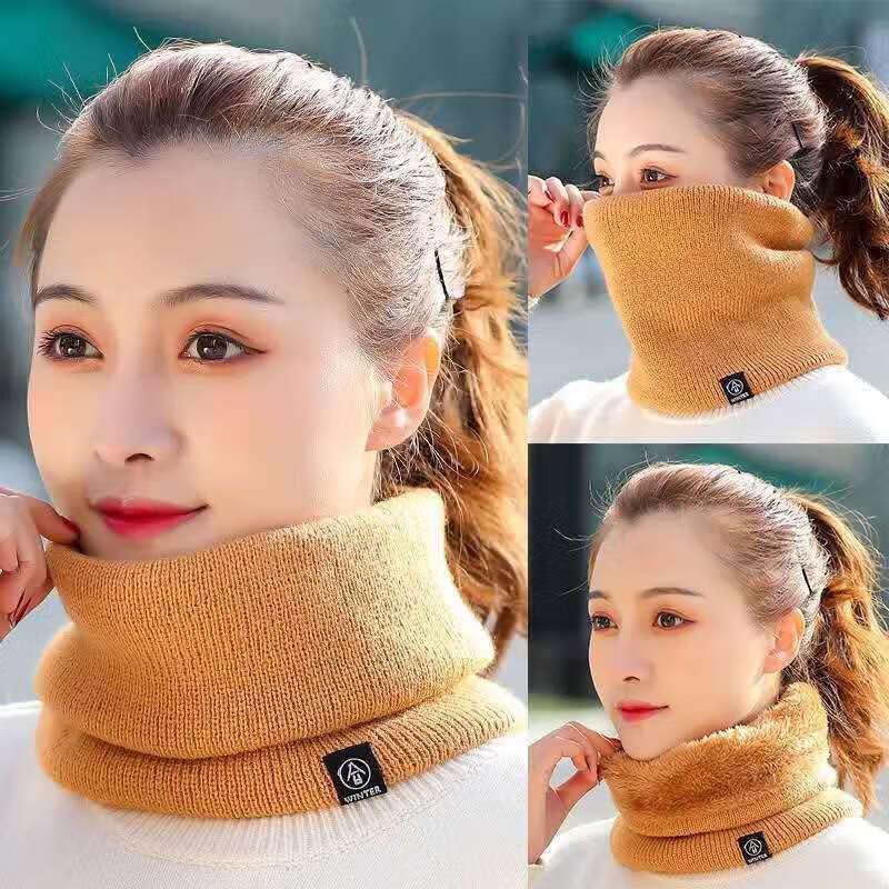 Autumn/Winter 4-Piece Warmth Set (Scarf, Gloves, Earmuffs, Slippers)