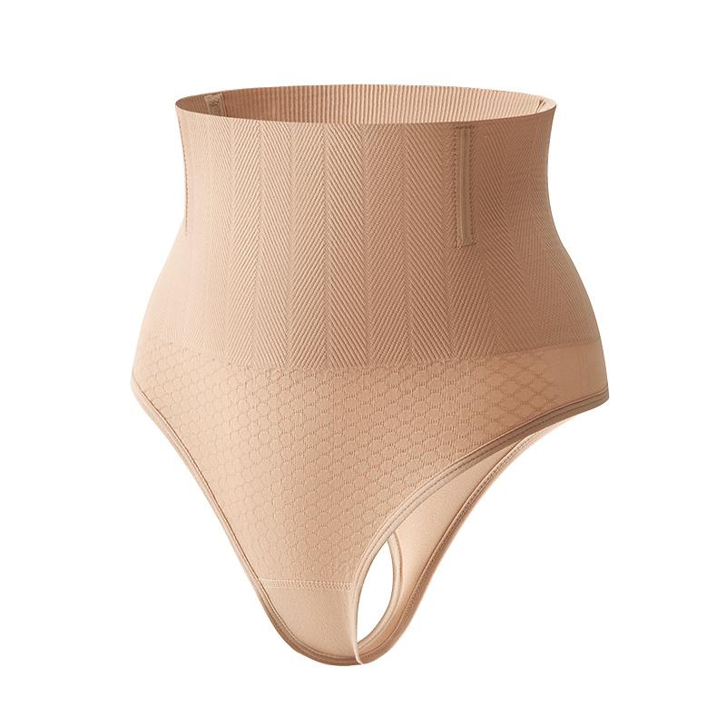 High Waist Shaping Underwear Women Tummy Control Panties Seamless Body Shaper Slimming Thong Briefs for Waist Abdomen Support