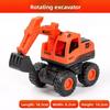 Excavator Inertia Large Dump Truck Set Toys Interactives Parts Skills Plays