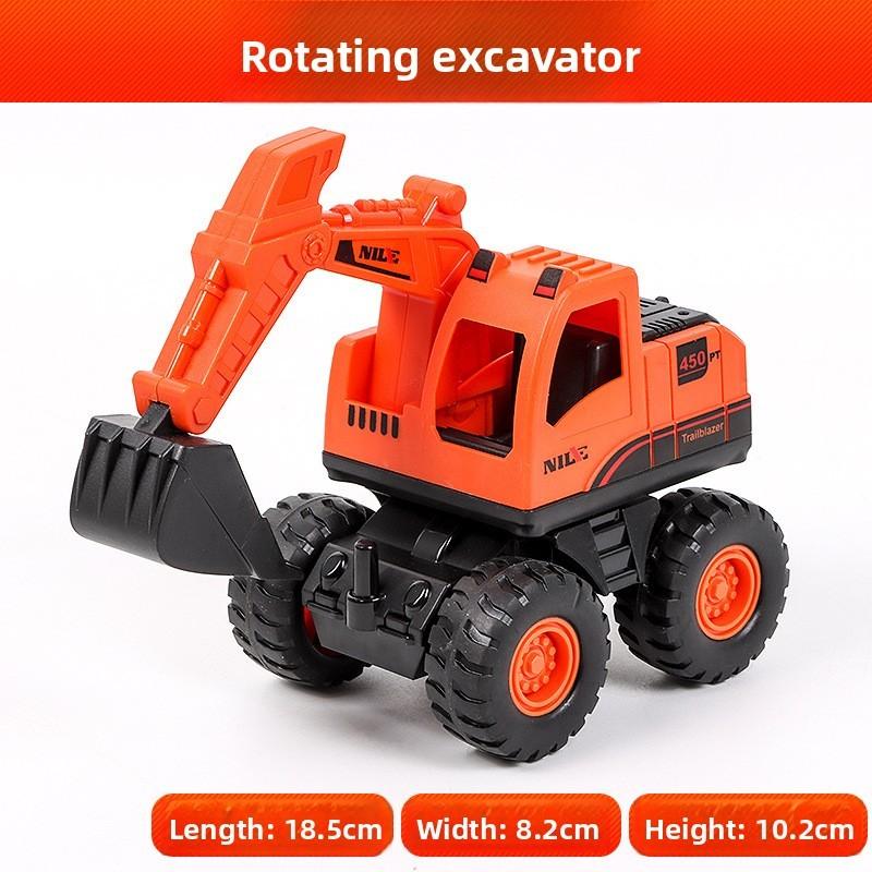 Excavator Inertia Large Dump Truck Set Toys Interactives Parts Skills Plays