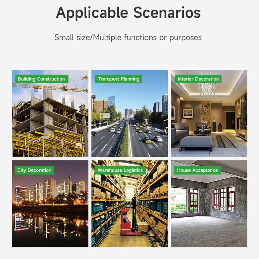 NOYAFA NF270 Laser Rangefinder 70m229ft Digital Laser Distance Meter Mftinft+in Range Finder