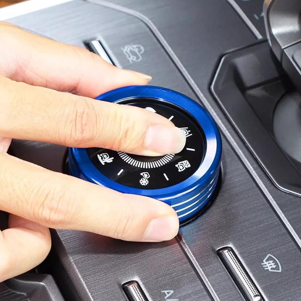 Car Center Console Multimedia Navigation Driving Mode Knob Decoration Cover For Chery Jetour Traveller T2 2023 2024 #469818