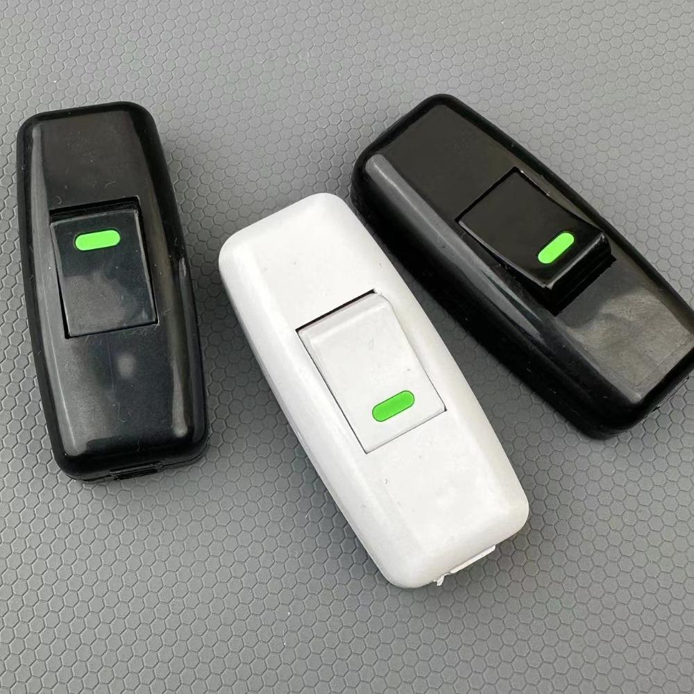 2pcs Square Boat Shape Switch Classic Wiring Switch Electrical Accessories Light Switch  Bedside