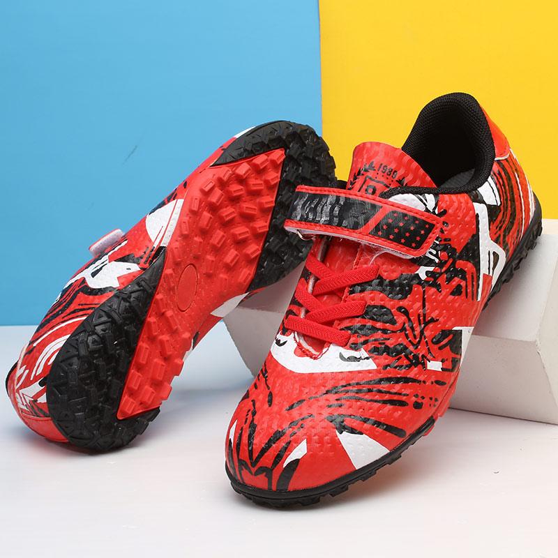 New Kid Soccer Shoes Boys TF AG Sneakers Football Boots Ultralight Professional Non-Slip Comfortable Match Sports Shoes Unisex