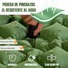 Outdoor Camping Double Inflatable Mattress Extra Wide Sleeping Pad Ultralight Folding Bed Sleeping Mat Car Travel Mat