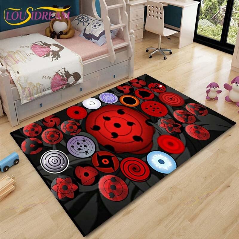 

Новий мультфільм Наруто Килими Дитячі повзаючі килими Килимки для чайного столика для вітальні Килимок для спальні Килимки для підлоги, які можна мити Килимок для домашньої кімнати 40cm x 60cm