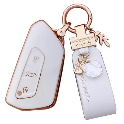 VW Key Case, Smart Key Case, Key Cover, Key Holder, 3 Buttons, Anti-Scratch, Stylish,