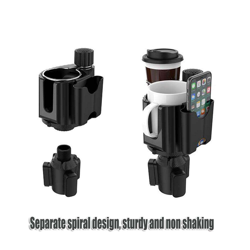 Multifunctional Cup Car Phone Holder for Universal Phone Rack for Car Water Bottle Ashtray Fixed Bracket