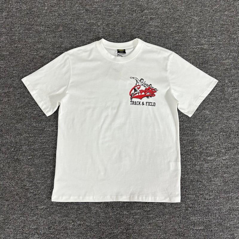 Corteiz Short Sleeve T-Shirt Mens Loose Fit Graphic Print Crew Neck Casual Streetwear Tee
