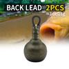 2pcs Carp Fishing Back Lead 28g Push Clip To Lock Main Line For Barbel Pike Backleads Pesca Iscas Tackle Accessorie