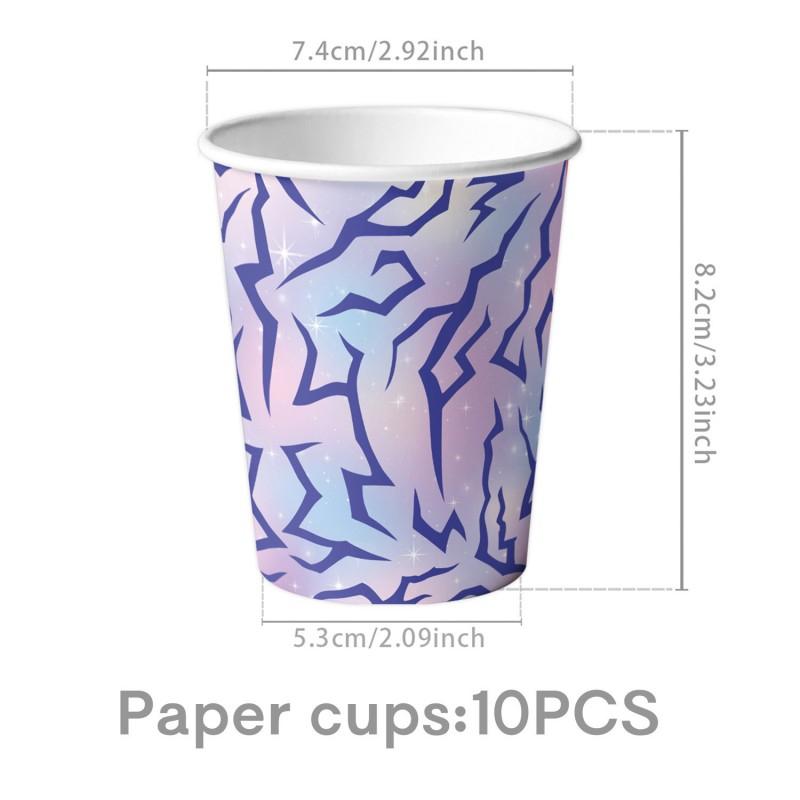 Kpop Music Theme Party Decoration Girl Group idol Disco Rock Party Balloon Set Birthday Party Paper Cups Party Decorations