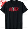 Dexter Splatter Graphic Printed TShirt Short Sleeve Casual Fashion Loose Man Tshirt Harajuku Comfort Breathe Cotton Tees