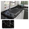 Imitation Marble Thickend Self-adhesive Kitchen Cooktop Protective Film Marble Desktop Film High Temperature Oil Resistant Sticker
