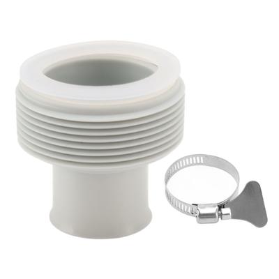 Manguito de mangueira de piscina, manguito de mangueira rosqueado, conector de mangueira de limpeza de piscina, substituição para Intex