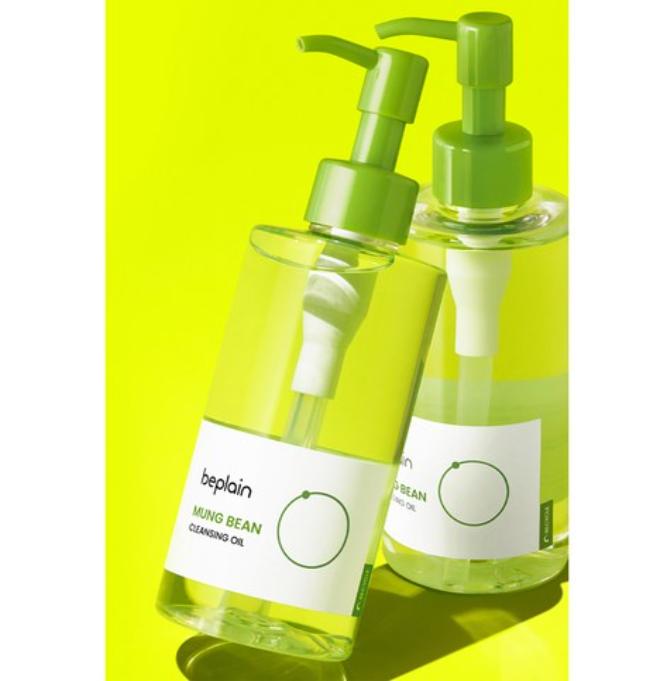 Beplain Mung Bean Cleansing Oil 240ml – Vegan Skincare, Extra Volume Set