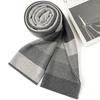 Fashion Men's Scarves Trendy Business Temperament Autumn and Winter New Striped Scarves Wool Thickened Warm Scarves