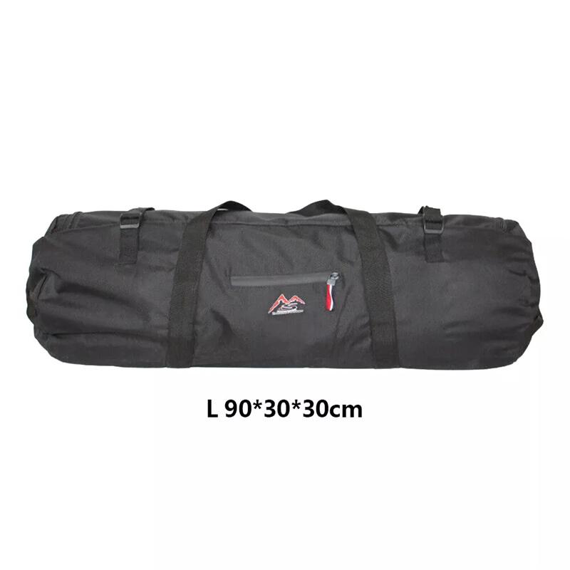 

Outdoor Camping Travel Tent Storage Bag Foldable Duffel Organizer Tote Waterproof Oxford Cloth Hiking Picnic Handbag Accessories L чёрный
