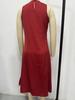 European & American Satin Sleeveless Silk-like Slit Dress for Women - Spring/Summer