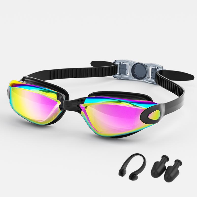 Adult Swimming Goggles: Waterproof, Anti-Fog, Hd, Electroplated, Unisex, Uv Protection