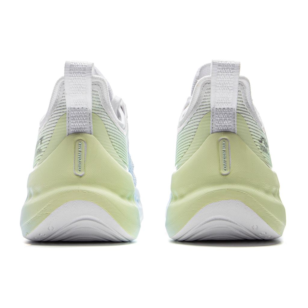 New LiNing SOFT COOL 2 Cushioning Lightweight Low Top Casual Shoes Women's White Blue Green AGLV010-1