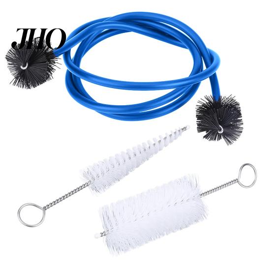 Ergonomic Design 1 Set Trumpet Maintenance Kit Bendable Grasp Comfortably Accessory Cornet Cleaning Snake Brush Mouthpiece for Corrosion Resistant